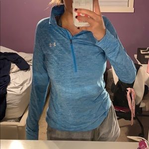Blue under armor jacket